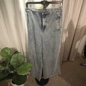Hunter & Brown acid wash skater jeans - size M/10